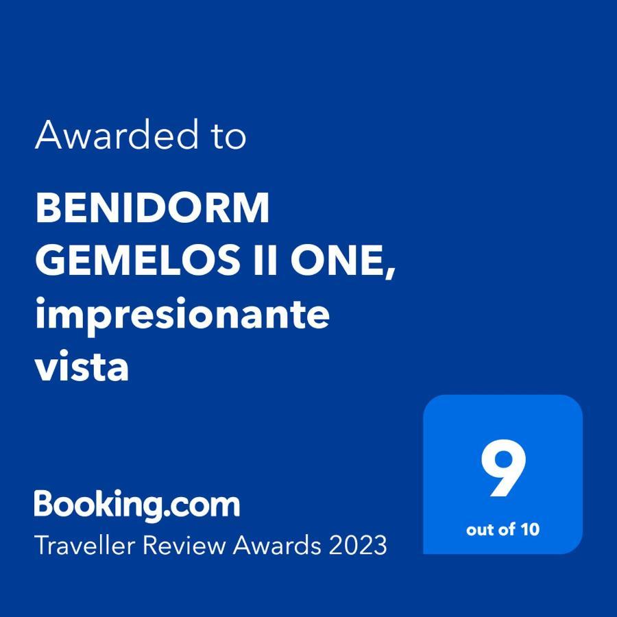 Benidorm Gemelos II One, Impresionante Vista Exterior photo